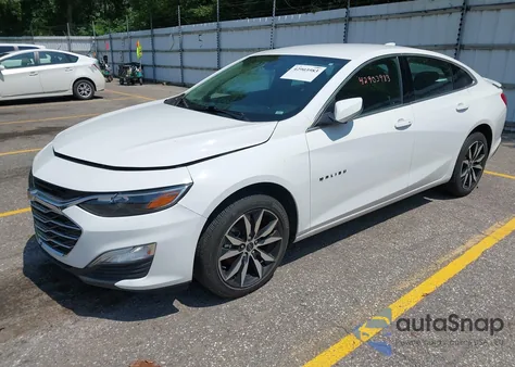 2020 Chevrolet Malibu Fwd Rs из США, поврежденный, VIN 1G1ZG5ST7LF063503